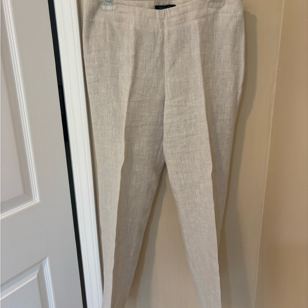 Talbots women’s linen Chinos
